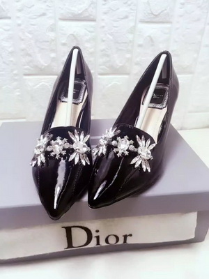 DIOR Shallow mouth kitten heel Shoes Women--008